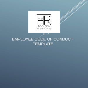 Employee Code of Conducts Template