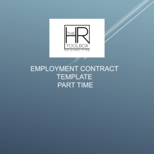 Employment Contract Part Time